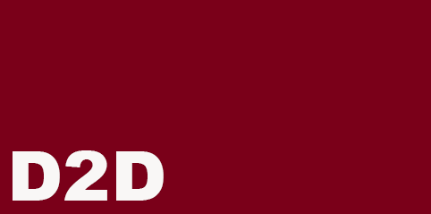 D2D Maroon logo